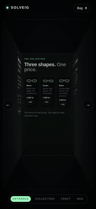 SOLVEIG · Depth, mobile